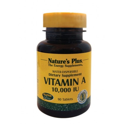 NATURE'S PLUS Vitamin A 10.000 IU Water Dispersible 90tabs